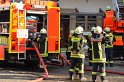 Feuer 3 Dachstuhlbrand Koeln Rath Heumar Gut Maarhausen Eilerstr P152
